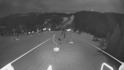 Lanovka - pohled dolů