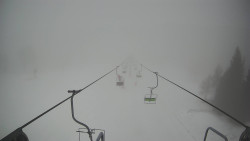 Lanovka - pohled dolů