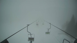 Lanovka - pohled dolů