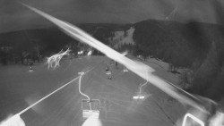 Lanovka - pohled dolů