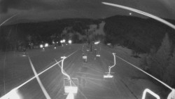 Lanovka - pohled dolů