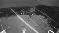 Lanovka - pohled dolů