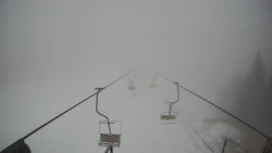 Lanovka - pohled dolů