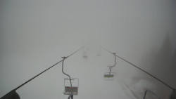 Lanovka - pohled dolů