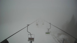 Lanovka - pohled dolů