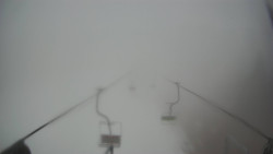 Lanovka - pohled dolů