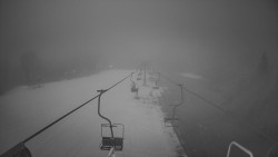 Lanovka - pohled dolů