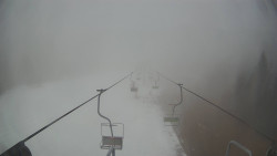 Lanovka - pohled dolů