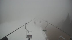 Lanovka - pohled dolů