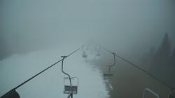 Lanovka - pohled dolů