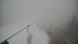 Lanovka - pohled dolů