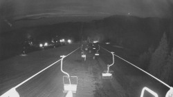 Lanovka - pohled dolů