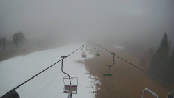 Lanovka - pohled dolů