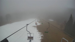 Lanovka - pohled dolů