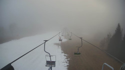 Lanovka - pohled dolů