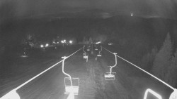 Lanovka - pohled dolů