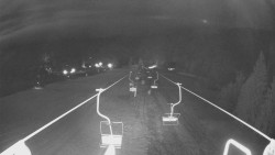 Lanovka - pohled dolů