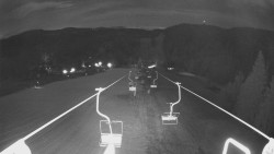 Lanovka - pohled dolů