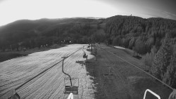 Lanovka - pohled dolů