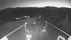 Lanovka - pohled dolů