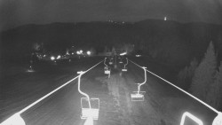 Lanovka - pohled dolů