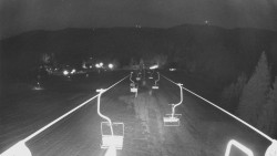 Lanovka - pohled dolů