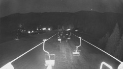 Lanovka - pohled dolů