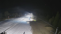 Lanovka - pohled dolů