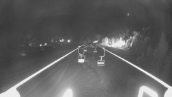 Lanovka - pohled dolů