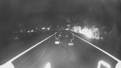 Lanovka - pohled dolů