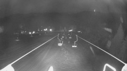 Lanovka - pohled dolů