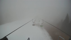 Lanovka - pohled dolů