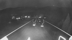 Lanovka - pohled dolů