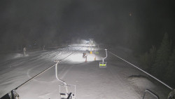 Lanovka - pohled dolů