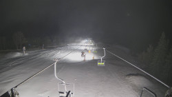 Lanovka - pohled dolů