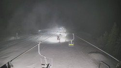 Lanovka - pohled dolů