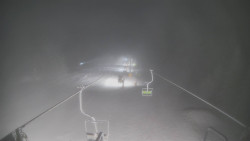 Lanovka - pohled dolů