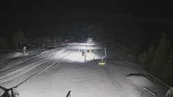 Lanovka - pohled dolů