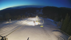 Lanovka - pohled dolů