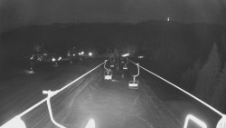 Lanovka - pohled dolů