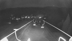 Lanovka - pohled dolů