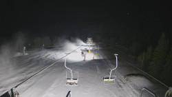 Lanovka - pohled dolů