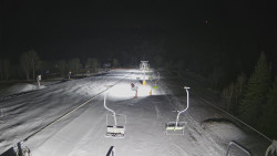 Lanovka - pohled dolů