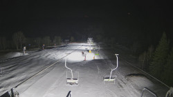 Lanovka - pohled dolů