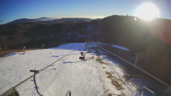 Lanovka - pohled dolů