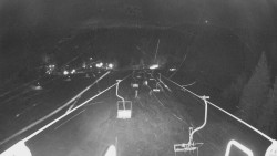 Lanovka - pohled dolů