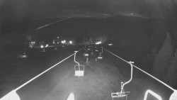 Lanovka - pohled dolů