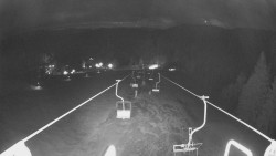 Lanovka - pohled dolů