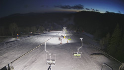 Lanovka - pohled dolů