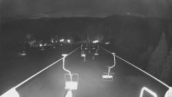 Lanovka - pohled dolů